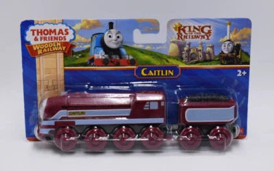 Caitlin and Tender - Thomas the Tank Engine & Friends Wooden Railway Trains - Image 1 of 4
