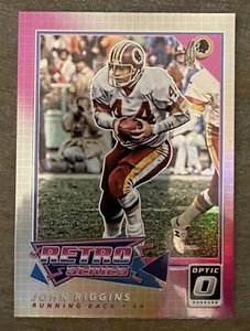 John Riggins 2022 Donruss Optic Retro Series Silver Holo #RS-6 Redskins - Picture 1 of 2