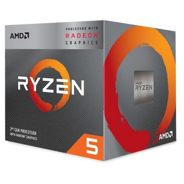 AMD Ryzen 5 3400G 3,7 GHz  Quad-Core (YD3400C5FHBOX) Processore