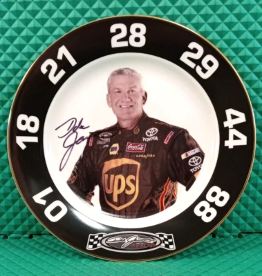 Placa de coleccionista Dale Jarrett Fan Club 2008 firmada a mano #484/2500 NASCAR Foto 1 de 4