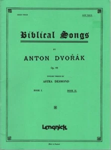 ANTON DVORAK  [ENGLISH VERSION BY ASTRA DESMOND] Biblical Songs by Anton Dvorak - Bild 1 von 1