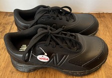 New Balance Boys 680 Ye680Bb Black Uniform Running Shoes Sneakers Size 4 Wide