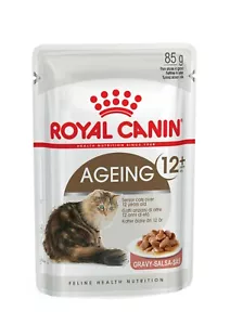 ROYAL CANIN® Ageing 12+ Senior In Gravy Wet Cat Food (85g x 12) - Picture 1 of 12