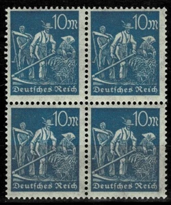 DR - Mi 239  - Viererblock 10 M Arbeiter, postfrisch ** - Bild 1 von 2