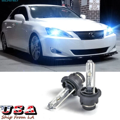 Para Lexus IS250 IS350 ES350 RX350 2x D4S D4R Azul 8000K Faros Bombillas de haz bajo Foto 1 de 4
