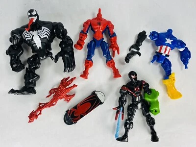 Lote de figuras de acción incompletas Marvel Mashers superhéroe Hasbro piezas Foto 1 de 4