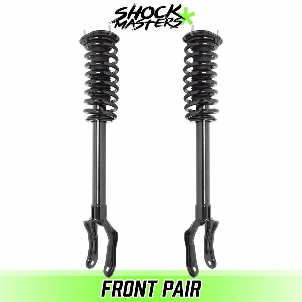 Front Pair Complete Struts Coil Springs for 2011-2015 Jeep Grand Cherokee V6 - Image 1 of 4