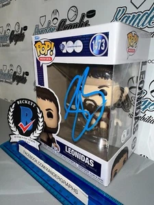 GERARD BUTLER LEONIDAS 300 1473 SIGNED AUTOGRAPHED FUNKO POP-BAS COA BECKETT - Picture 1 of 8