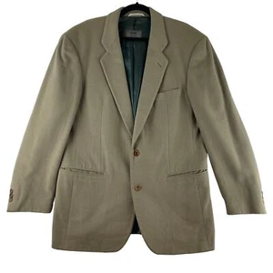 Hugo Boss Easy Line Made In Italy Cashmere Blend Beige Blazer 40L - Picture 1 of 10