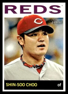 2013 Topps Heritage #105 Shin-Soo Choo Cincinnati Reds - Image 1 of 2