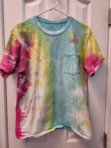 Men's Medium Fruit of the Loom Tie Dye Shirt - Picture 1 of 3