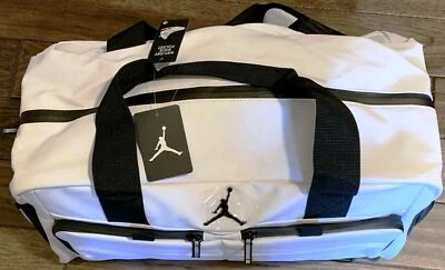 Air Jordan All World Duffel Gym Travel Bag Jumpman 23 WHITE PE Player Exclusives - Image 1 of 4