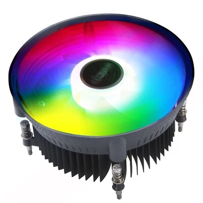 Akasa Vegas Chroma LG Intel 115x 1200 4-Pin 1800rpm ARGB LED Fan 95w CPU Cooler - Image 1 of 4