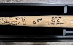 Dan Uggla Autographed Florida Marlins Unfinished Authentic Louisville Slugger - Picture 1 of 3