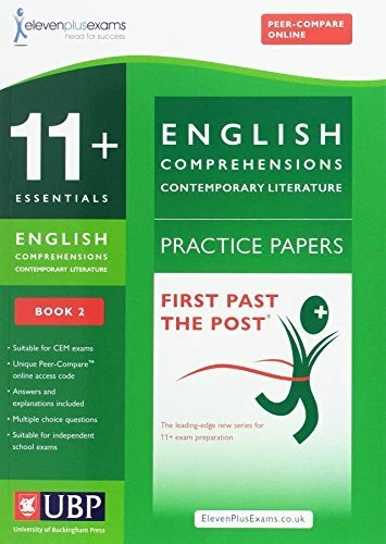 11+ Essentials English: Comprehensions (Contemporary) Practice Papers for CEM B - Image 1 of 1