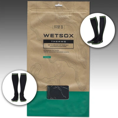 WETSOX Neoprene 1MM Frictionless Thermal Wet Sock XXS Youth XS Mens Fishing Womens Easy