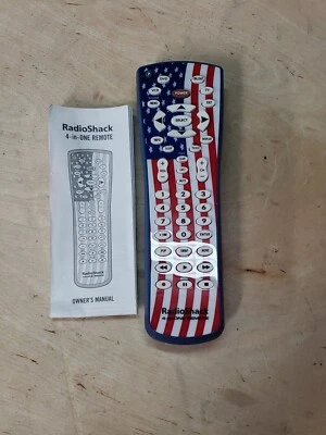 Radio Shack 15-2126 Family Favorites 4-In-One Universal Remote Control & Manual  - Image 1 of 4