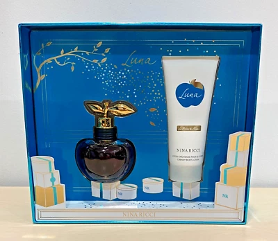 NINA RICCI - LUNA 2pc Set - 2.7oz EAU DE TOILETTE SPRAY & 3.4oz BODY LOTION - Image 1 of 2