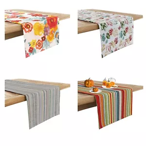 Farmhouse 100% Cotton Table Runner for Kitchen Home Decor Dining Cloth Table - Picture 1 of 50