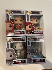 Funko Pop! WandaVision Lot - Scarlet Witch, Wanda 70s and 50s, and Vision 50s