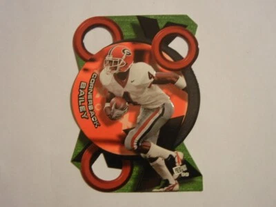 1999 PRESS PASS FOOTBALL XO, DIE CUT CHAMP BAILEY #X03 WASHINGTON REDSKINS - Image 1 of 4