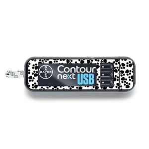 Aufkleber / Sticker für Ascensia Contour Next - Tierpfoten | Diasticker®