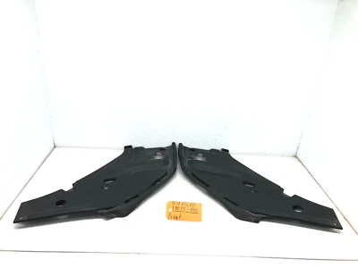 VOLVO S90 2017-2022 JUEGO DE CUBIERTA DE REPISA GUARDABARROS DELANTERO DEBAJO DEL CAPÓ X2 OEM Foto 1 de 4