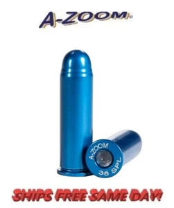 A-ZOOM Revolver Snap Cap Value Pack (12 ea.) Blue for 38 Special NEW! # 16318 - Picture 1 of 4