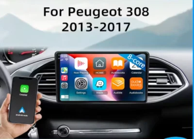 Autoradio Android -Peugeot 308s- octacore 4GB ram 64GB rom -Telecamera - Immagine 1 di 4