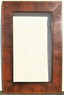 Marco espejo foto Hicks arte popular chapa caoba Imperio Americano c.1840 GRANDE Foto 1 de 4