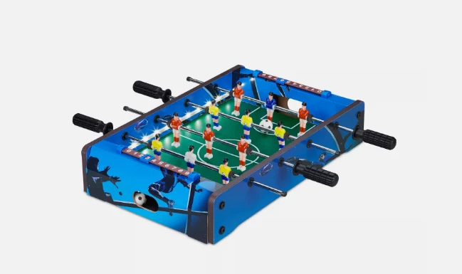 Relaxdays Tischkicker Blau 10024099 0 (4052025240998)