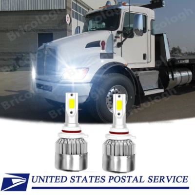 Faros LED de haz alto para camión Kenworth T370 T660 T600 T270 T800 T470 Foto 1 de 4