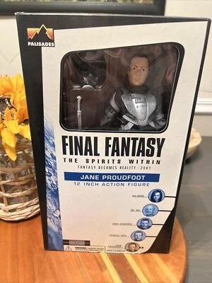 Figura de acción Final Fantasy The Spirits Within Jane Proudfoot 12 pulgadas caja DMG Foto 1 de 4