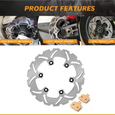 Pastillas de rotor de disco de freno trasero para DUCATI 996 BIPOSTO 1999-2001 MONSTER 1000 S 03-05 Foto 1 de 4