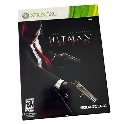 HITMAN: ABSOLUTION ПРОФЕССИОНАЛЬНОЕ ИЗДАНИЕ XBOX 360 С ХУДОЖЕСТВЕННОЙ КНИГОЙ ПОЛНЫЙ - Изображение 1 из 4