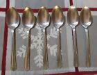 Wm Roger MFG IS Silverplate 6 teaspoons Chatham 1935 Art DEco hard to find