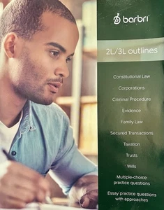 Barbri 2L 3L Outlines (2021-2022) L1/L2 Law School Study Guide for Bar Exam - Picture 1 of 1