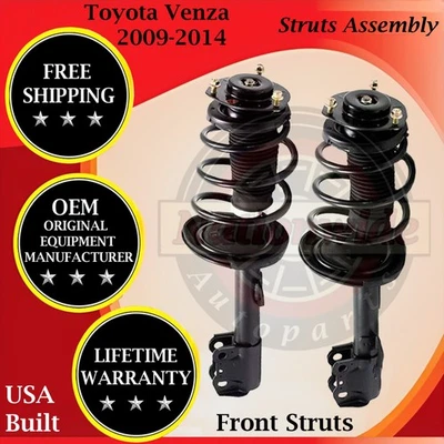 Puntales delanteros Gabriel genuinos OEM para Toyota Venza 2009-2014 garantía de por vida Foto 1 de 4