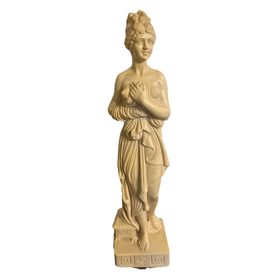 Vintage Nude Roman Goddess Italian Resin Statue Sculpture Venus Antonio Canova - Image 1 of 1