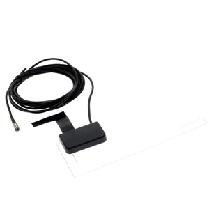 Innenantenne für DAB+ mit SMB Buchse & Phantomspeisung Scheibe aktiv 3m - Picture 1 of 3