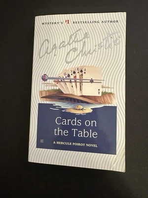Cards on the Table; Hercule Poirot Mysteries- Agatha Christie Good Condition - Image 1 of 4
