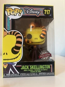 Funko POP! Disney #717 - Jack Skellington Special Edition - Blacklight -OVP - Bild 1 von 6