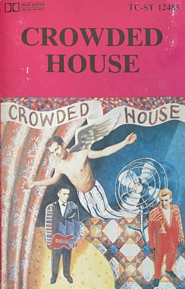 Crowded House Self Titled New Zealand Cassette - Image 1 of 4