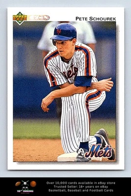 1992 Upper Deck BASEBALL #673 Pete Schourek - Image 1 of 2