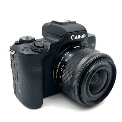 Canon EOS M50 + 15-45mm IS STM Objektiv - Refurbished hervorragend - Garantie - Bild 1 von 4