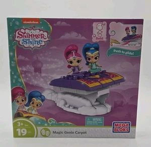 Mega Bloks Shimmer and Shine Magic Genie Carpet Playset DXH05 Figures &... - Picture 1 of 7