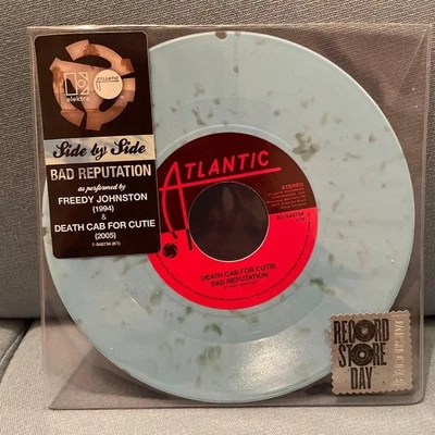 Death Cab for Cutie Bad Reputation 7" Single Sky Blue Near Mint 2005 Limited - Image 1 of 4