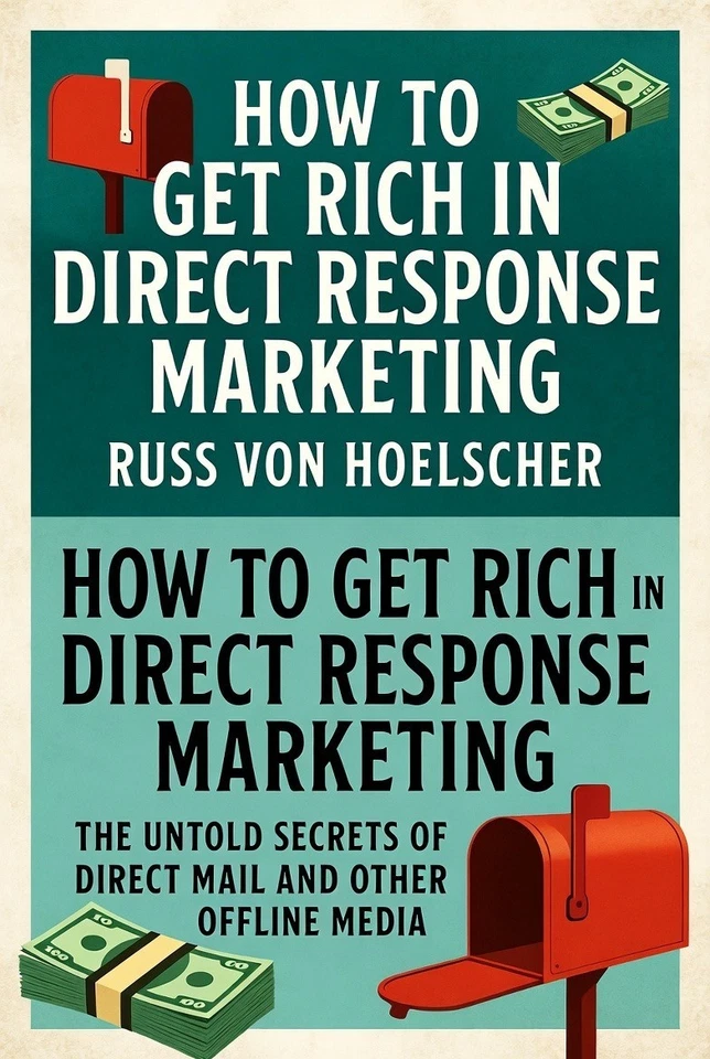 Russ Von Hoelscher How To Get Rich In Direct Response Marketing 6 Hour Seminar - Image 1 of 1