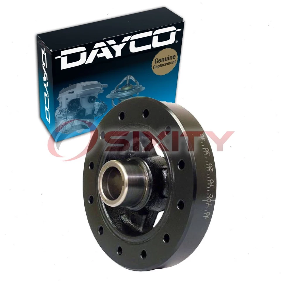 Dayco Engine Harmonic Balancer for 1977-1995 Chevrolet G20 5.0L V8 Cylinder ig - Image 1 of 4