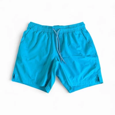 Pantalones cortos deportivos George para hombre M 32-34) azul con bolsillo con cremallera Foto 1 de 4